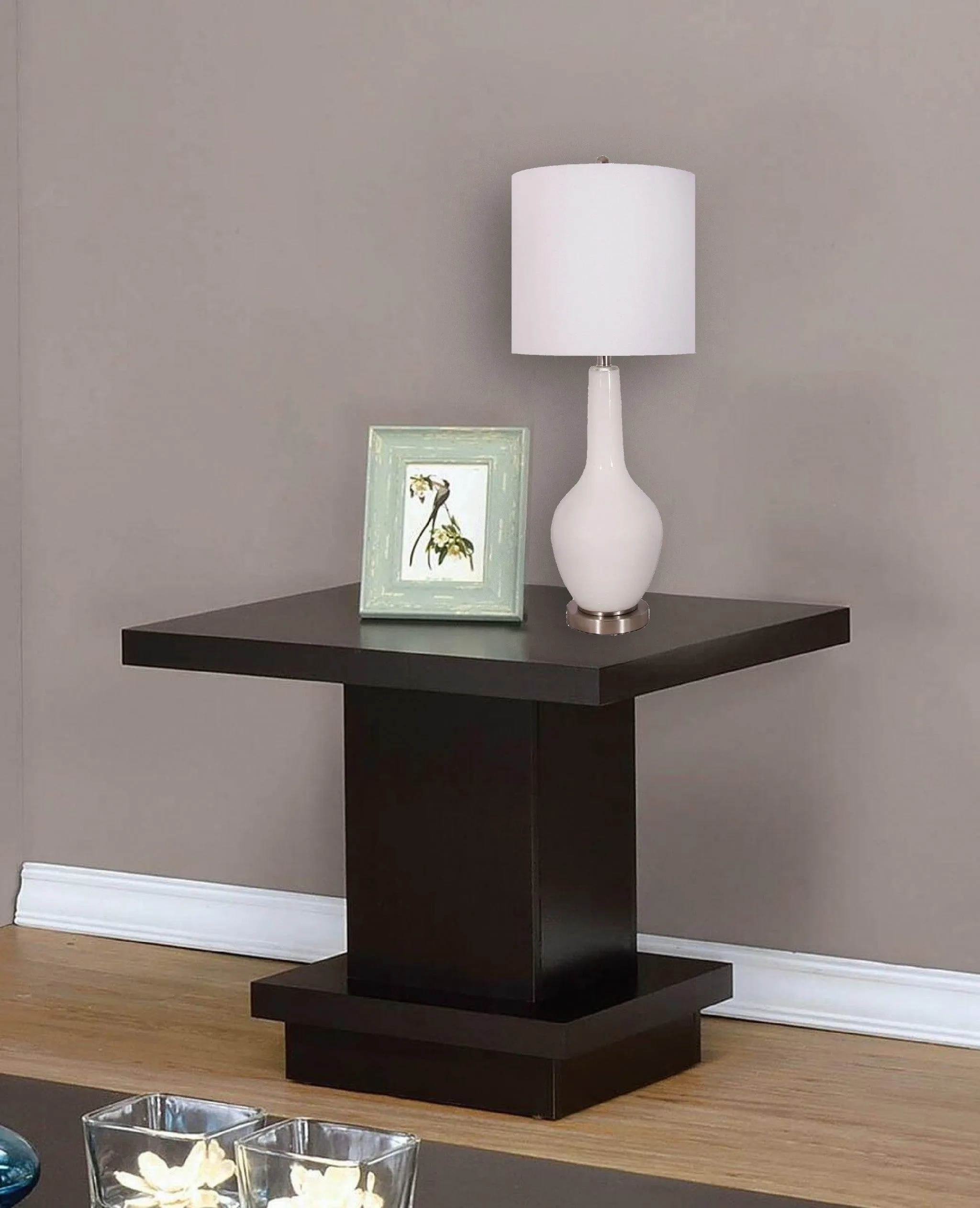 Molly Set-of-2 Modern Glass Table Lamp