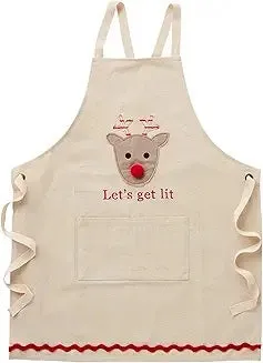 Mud Pie - Light Up Reindeer Apron