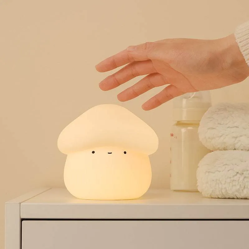 MushLamp: Kawaii Mushroom Night Light | Touch Lamp