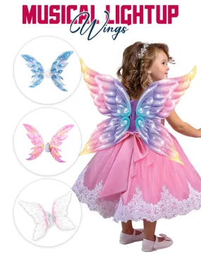 Musical Lightup Moving Butterfly Fairy Wings