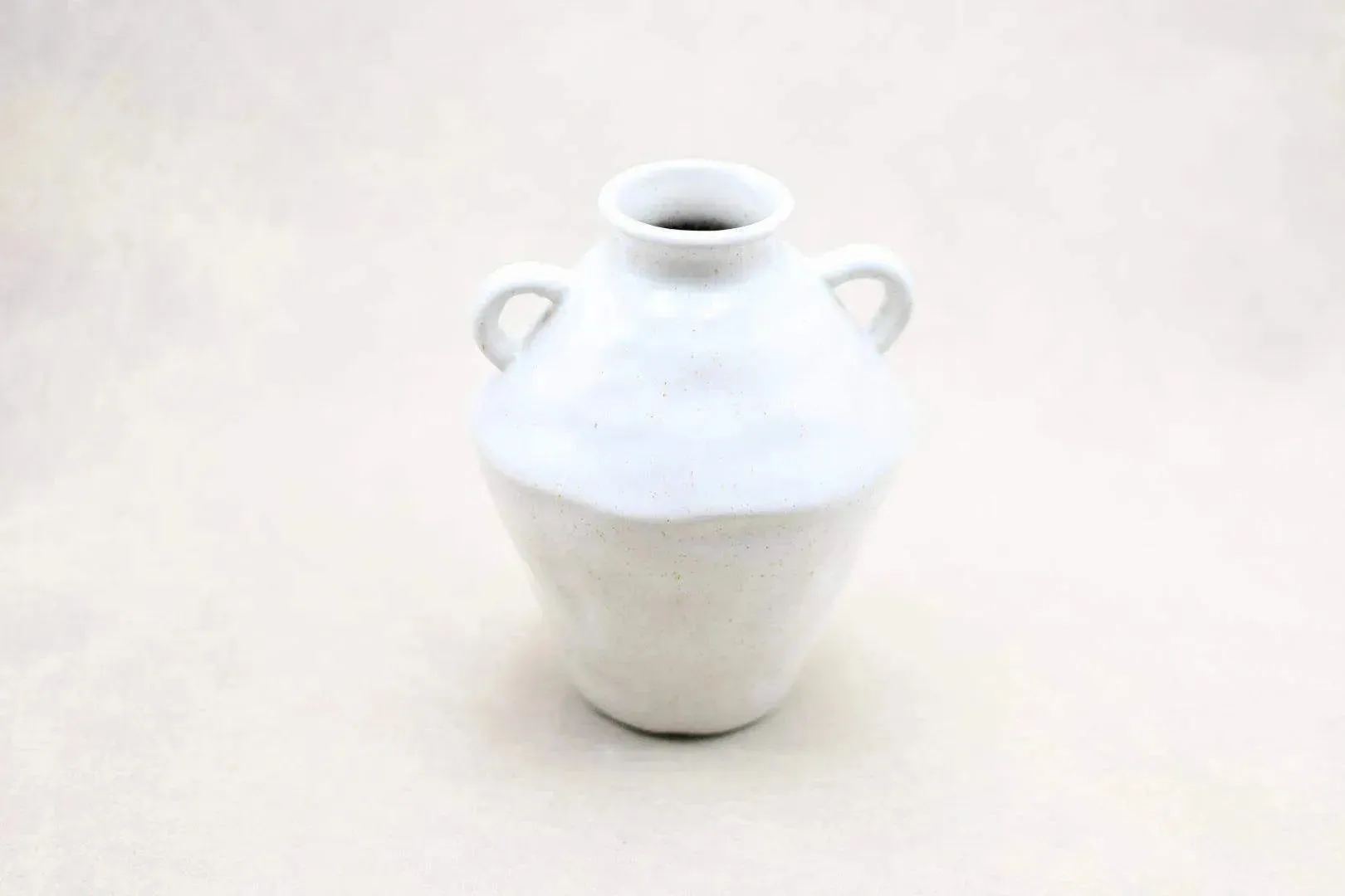 Neutral Handle Vase