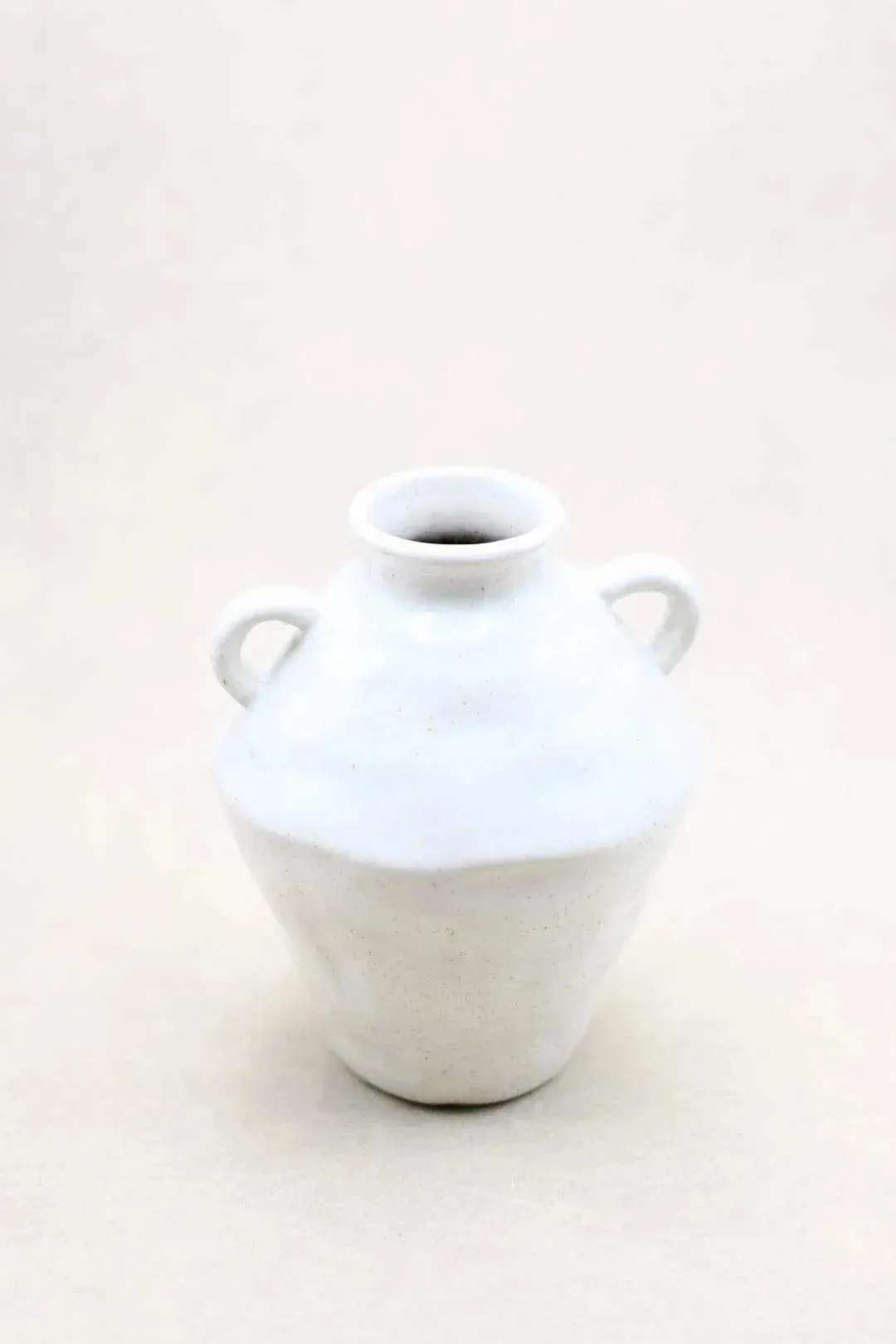 Neutral Handle Vase