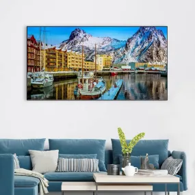 Northern City Wall Painting