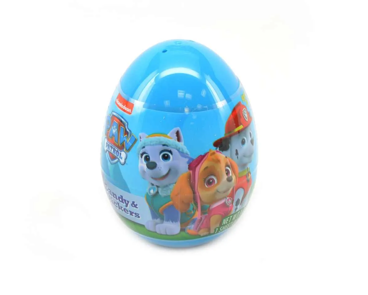 Paw Patrol Candy Filled Plastic Egg