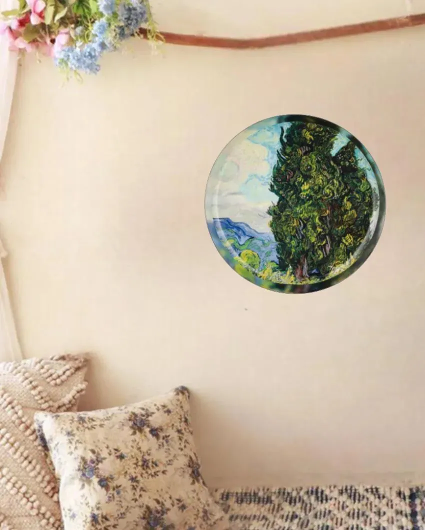 Peerless Vincent Van Gogh Wall Art Metal Plate | Diya 10 Inches