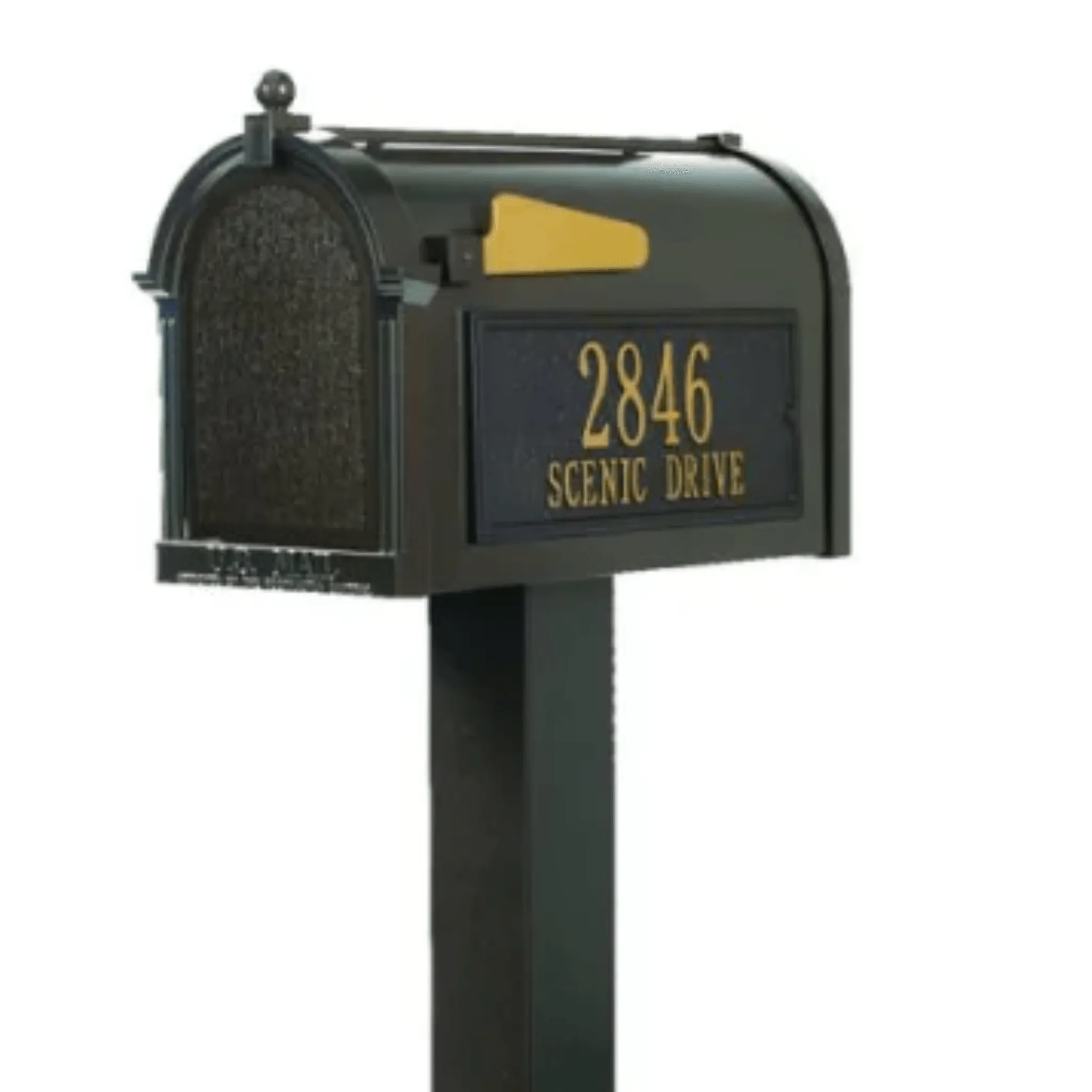 Personalized Premium Mailbox Package – Available in Multiple Finishes