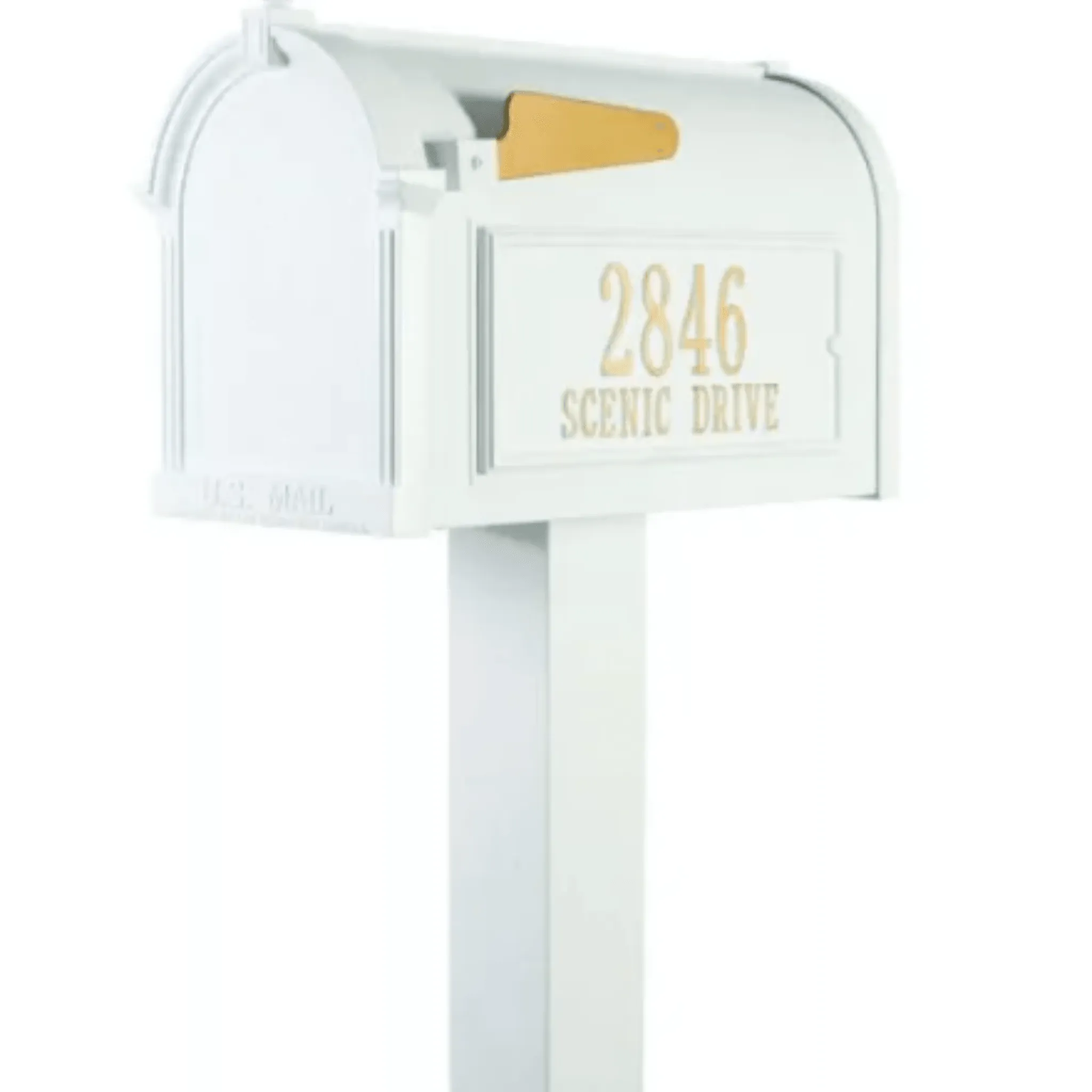 Personalized Premium Mailbox Package – Available in Multiple Finishes