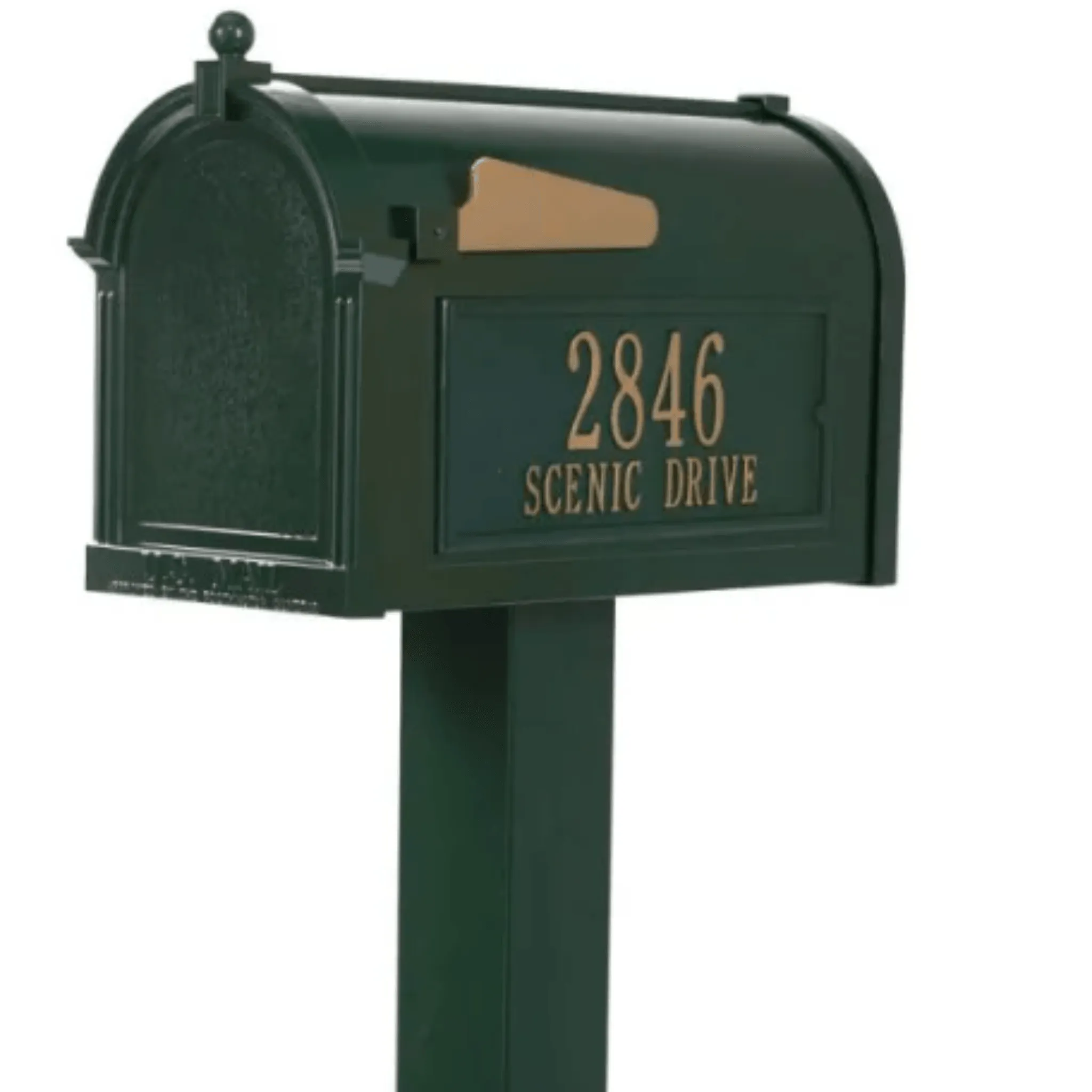 Personalized Premium Mailbox Package – Available in Multiple Finishes