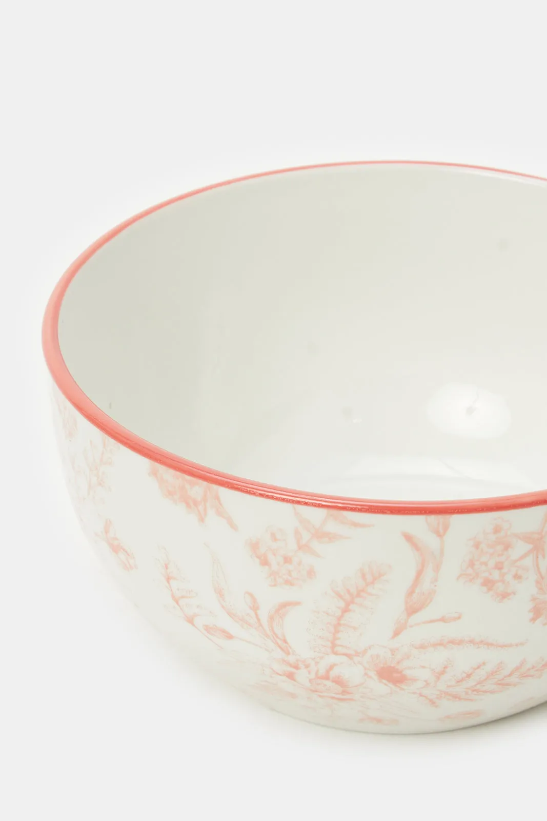 Pink Floral Print Dinner Set (12 Piece)
