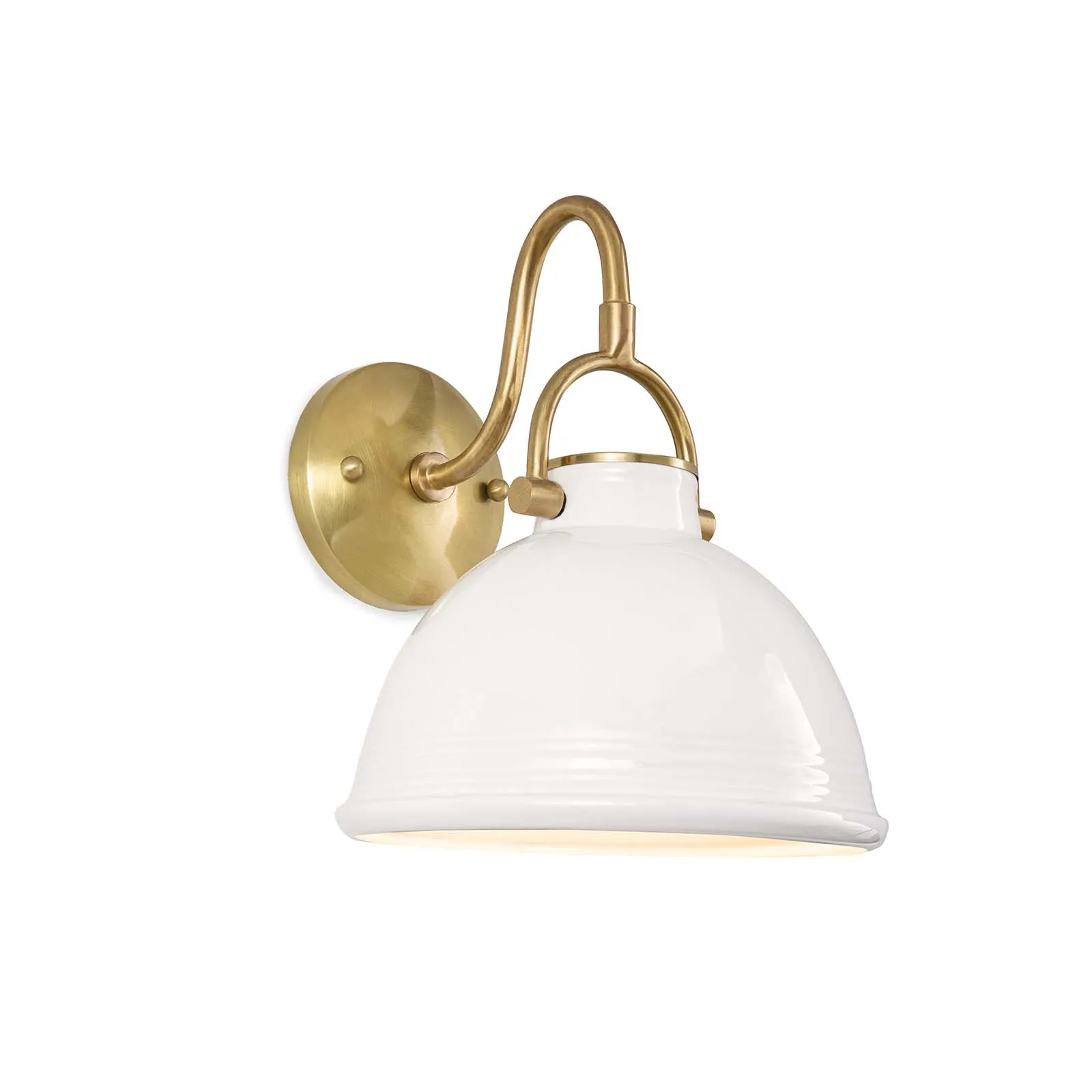 Regina Andrew Eloise Ceramic Sconce (White)