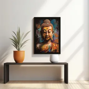 Reverie Halo Buddha Wall Painting