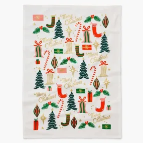 Rifle Paper Co - Towel - Deck the Halls