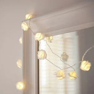 Rose Fairy LED Lights (Pure White)