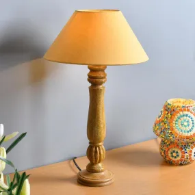 Rustic Elegance Table Lamp - Gold