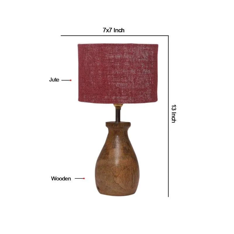 Sheldo Mista Table Lamp - Red