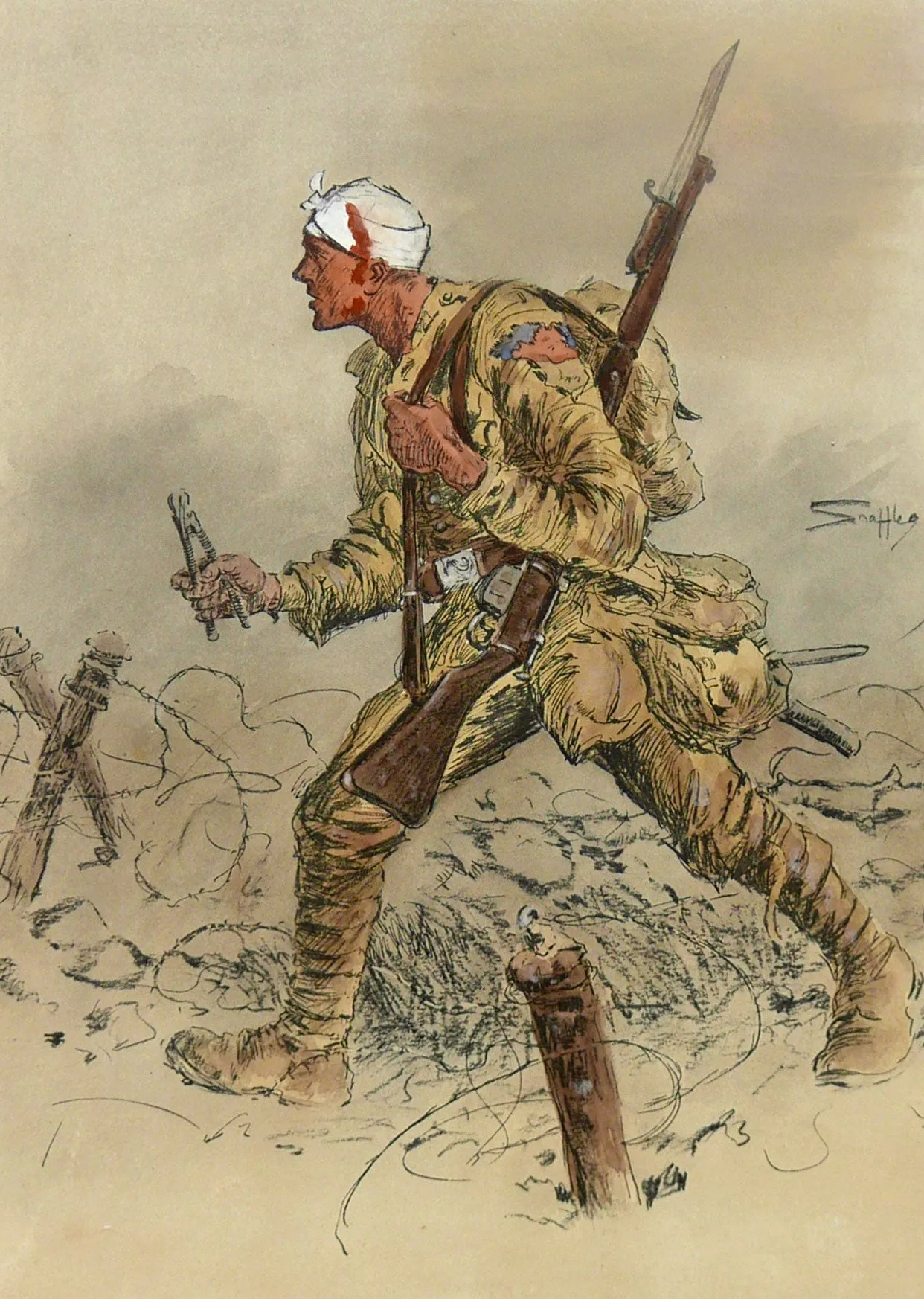 Snaffles - ‘The Canadian’, 1930