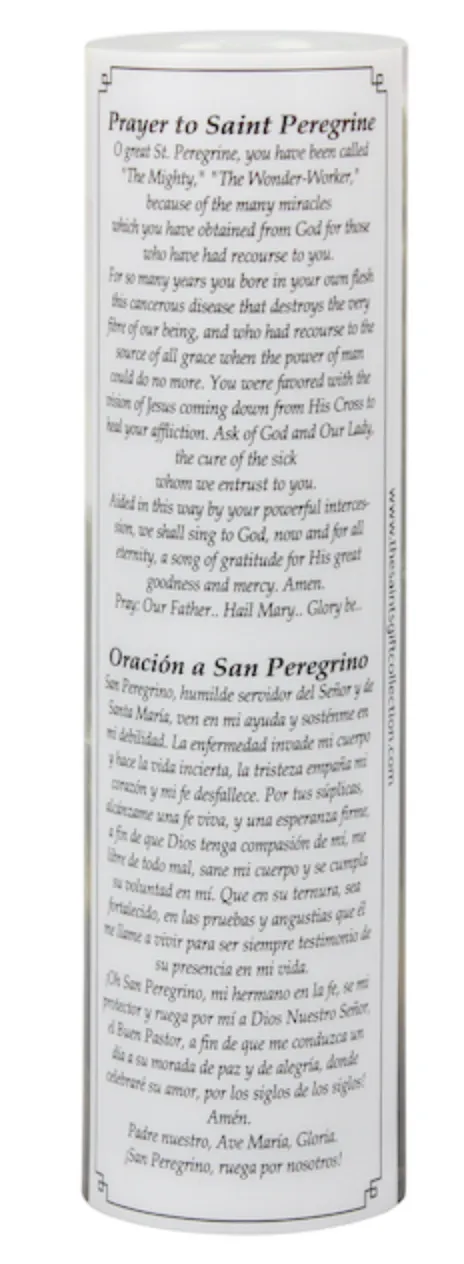 St Peregrine LED Candle