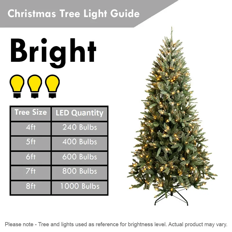 String Fairy Christmas Lights Animated Red & White Outdoor 300 LED - 7.77m Candy Cane