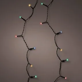 String of 96 LED Battery Operated Fairy Lights (8 Function Twinkle Effect Multi-Colored)