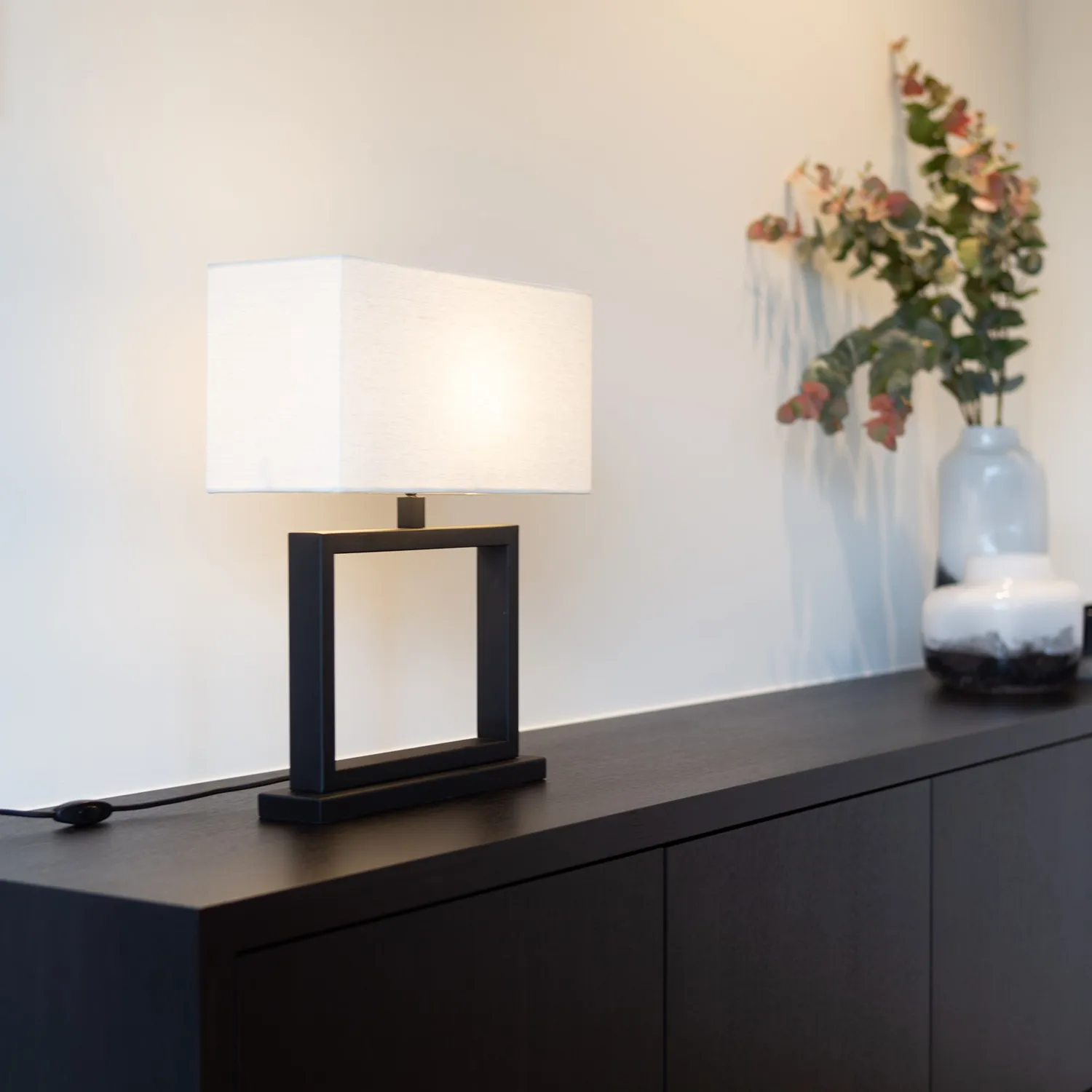 Table lamp Valencienne | black