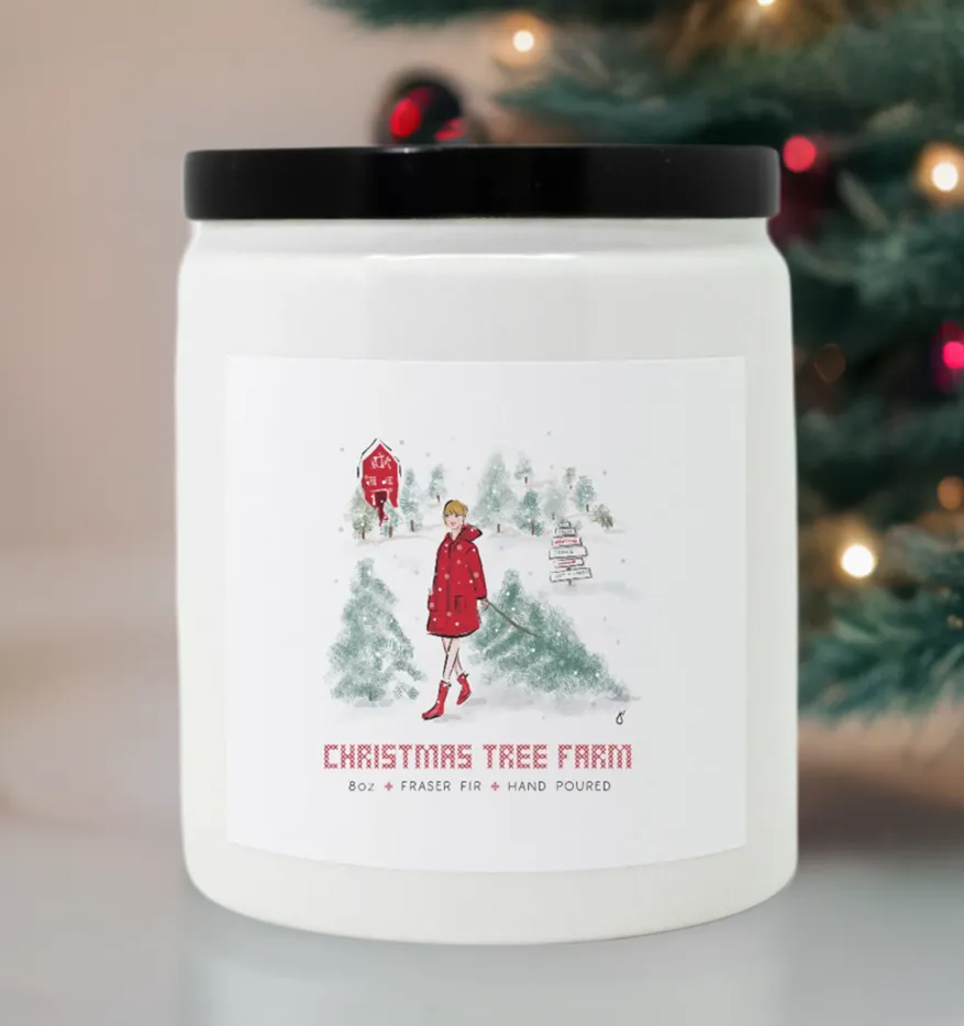 Taylor Swift Christmas Tree Farm Candle