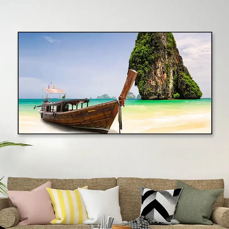 The Lone Island Wall Painting