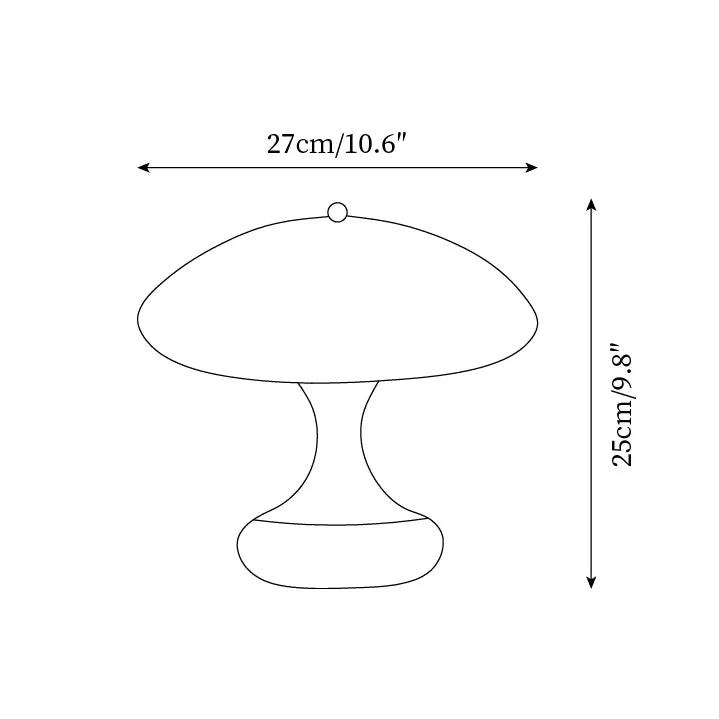 Thella Mushroom Table Lamp