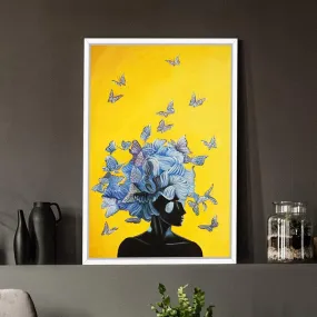 Thought Flutter Wall Art