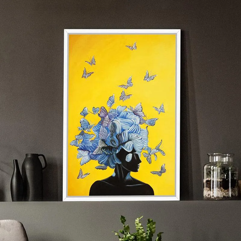 Thought Flutter Wall Art