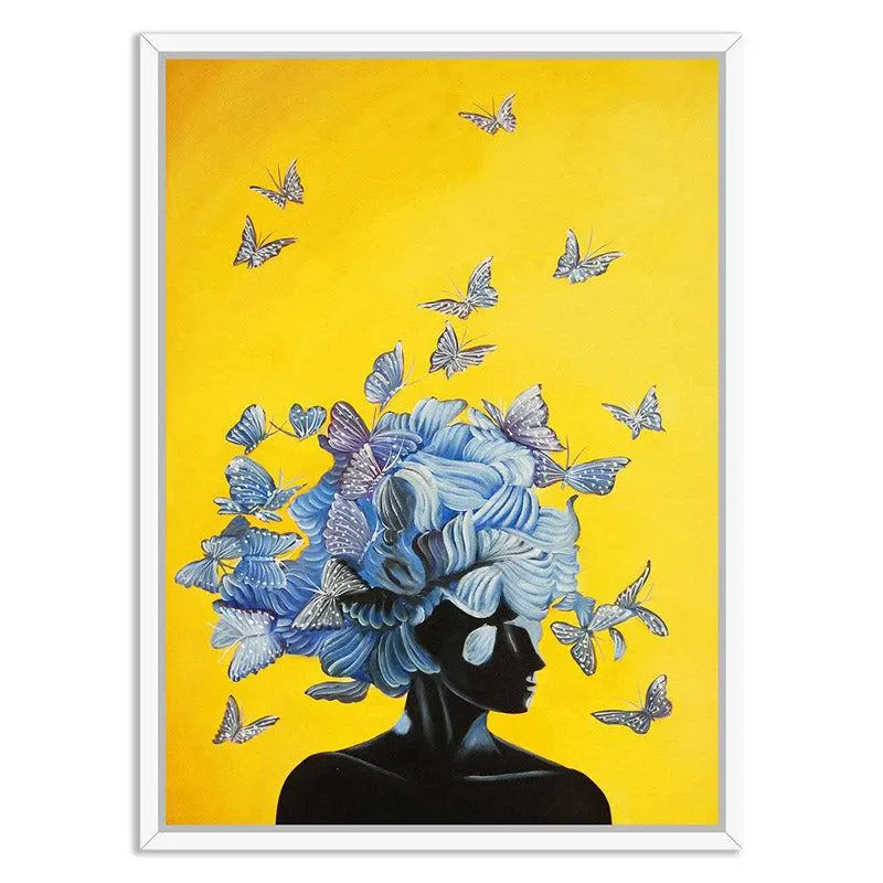 Thought Flutter Wall Art