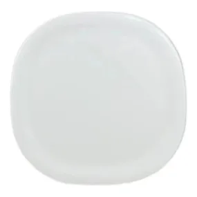 Thunder Group PS3014W 14" x 14" Melamine Round Square Plate Passion White