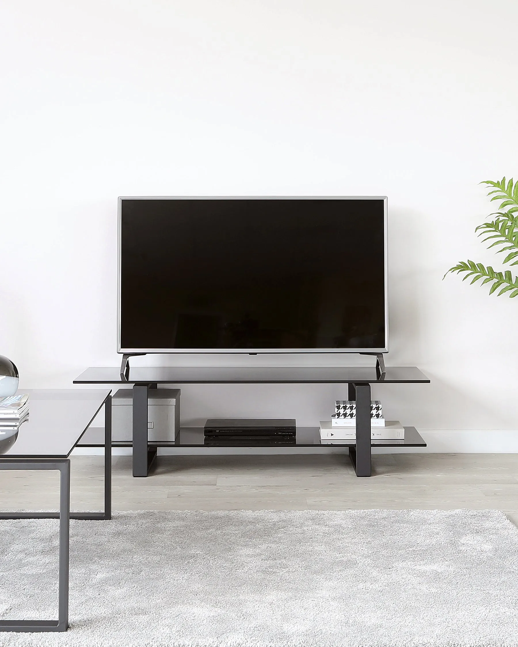 Tiva Smoked Glass TV Unit