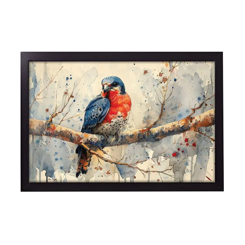 Tranquil Sparrow Wall Painting