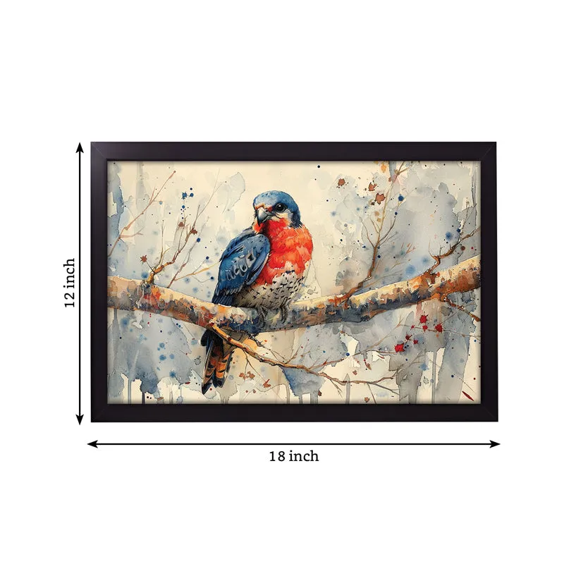 Tranquil Sparrow Wall Painting