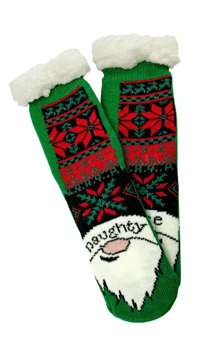Two Left Feet Holiday Slipper Socks