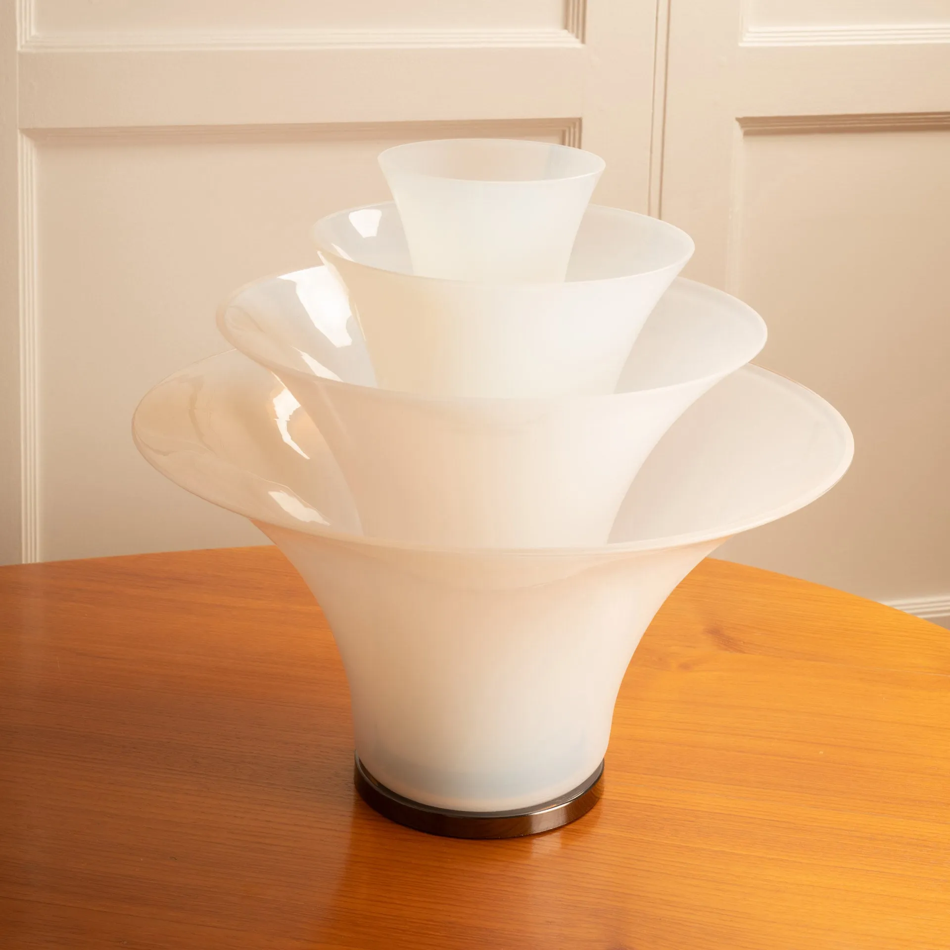Venetian Glass Petal Lamp by Tonin Casa - Edition XXI's