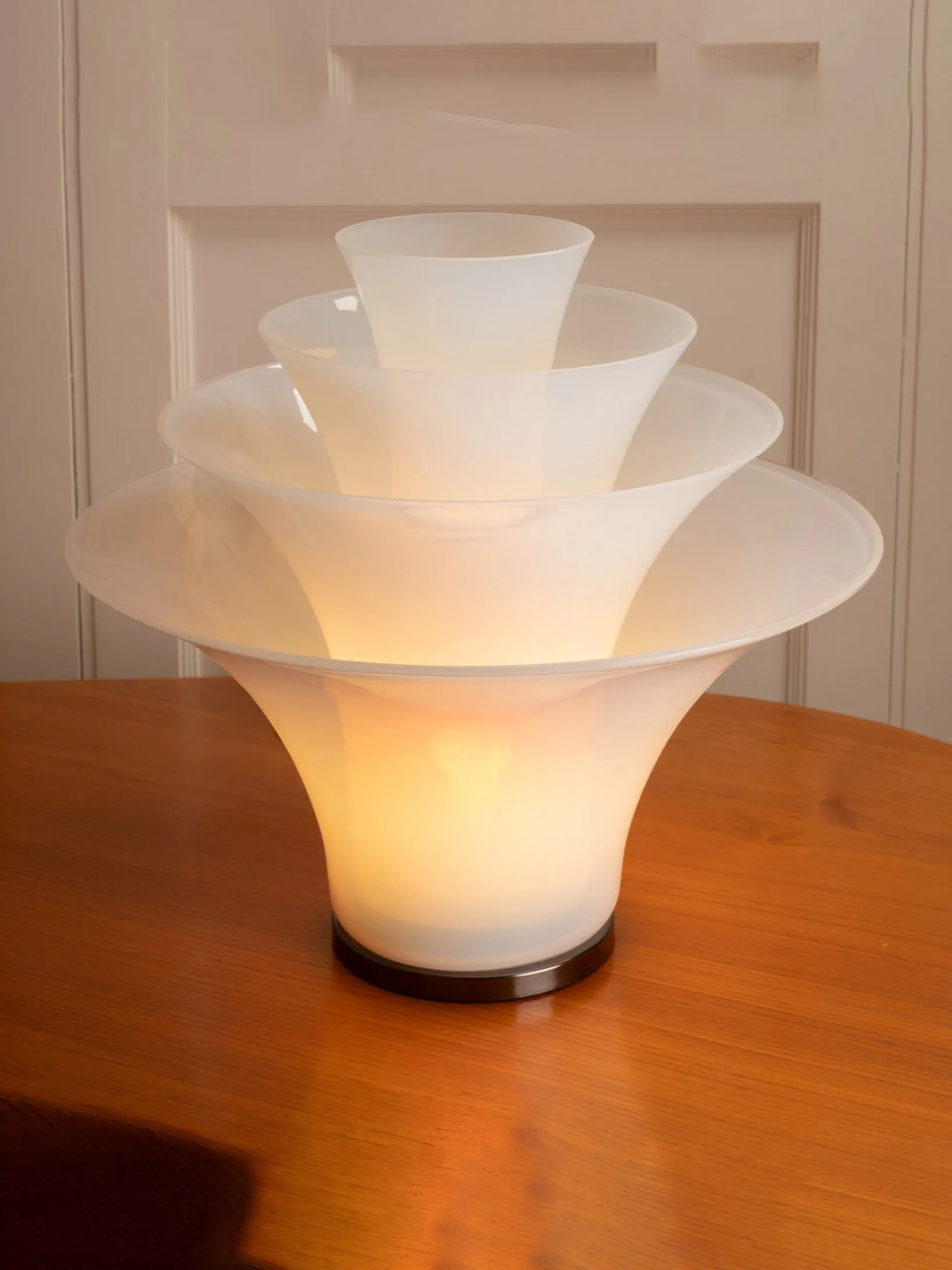 Venetian Glass Petal Lamp by Tonin Casa - Edition XXI's