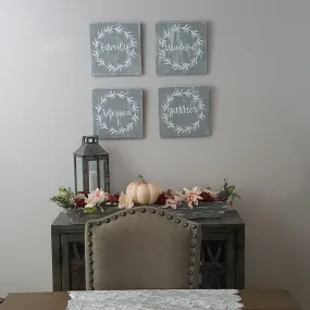 Wall Plaques | Set of 4