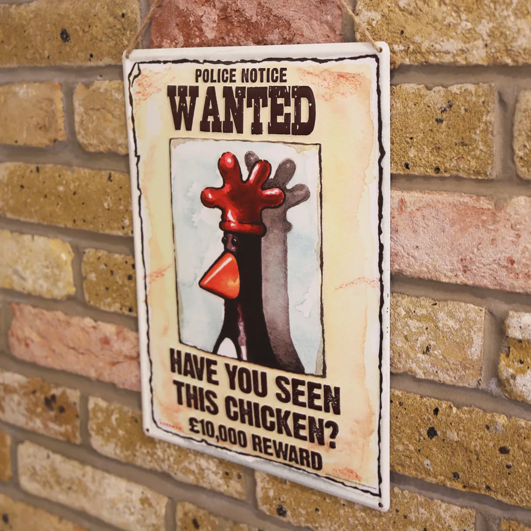 Wallace & Gromit Metal Movie Poster Plaques