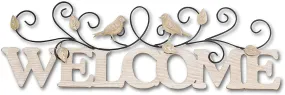 Welcome Sign for Front Door-Large Wooden Welcome Sign for Front Door Decorations