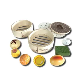WOODEN DIM SUM TOY SET