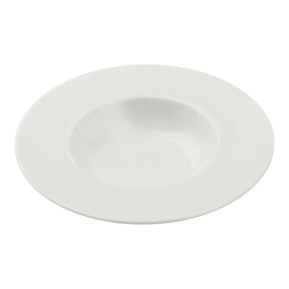 Yanco CA-610 10 Oz White Cambria Dessert Plate, Pack of 12